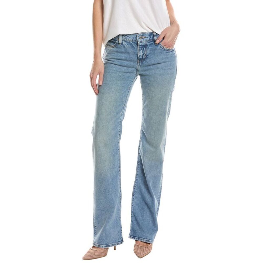 Frame Denim Womens Frame The Rodeo Spirit Bootcut Jean, Blue